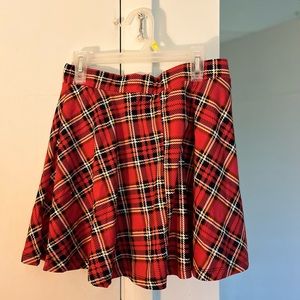 Plaid Skirt |Ginger G| soft, comfy and flowy material
